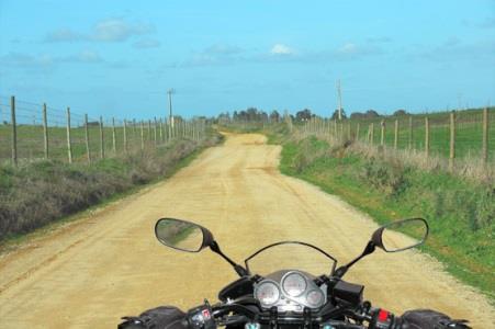 A track (caminho) is a road that is not subject to the rules of the Highway Code (Código da Estrada).