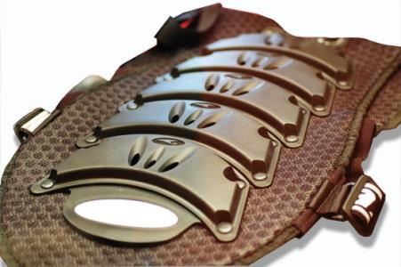 Does the use of a back protector contribute to a motorcyclist's safety?