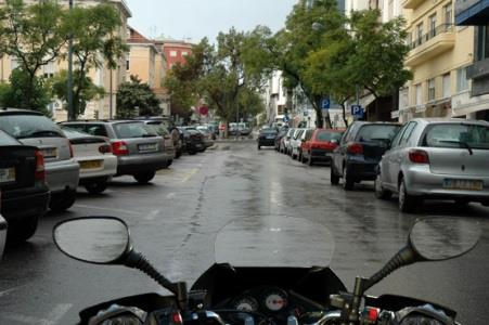 As a rule, riding a two-wheeled motorcycle on a wet road involves the following risks: