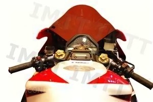 On motorcycles, the function of the position light (luz de presença) is to: