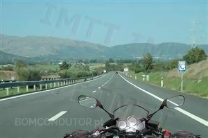 Can a protective helmet influence a motorcyclist's field of vision?