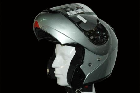 The inner protective layer of a helmet is designed to absorb the impact in the event of an accident.